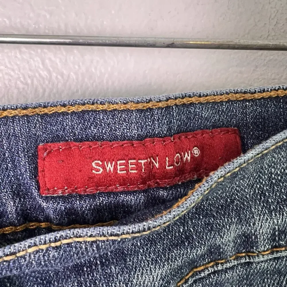 Lucky Brand Women's Sweet Low Bootcut Jeans Plus Sz 16/33 Denim Blue Med Wash